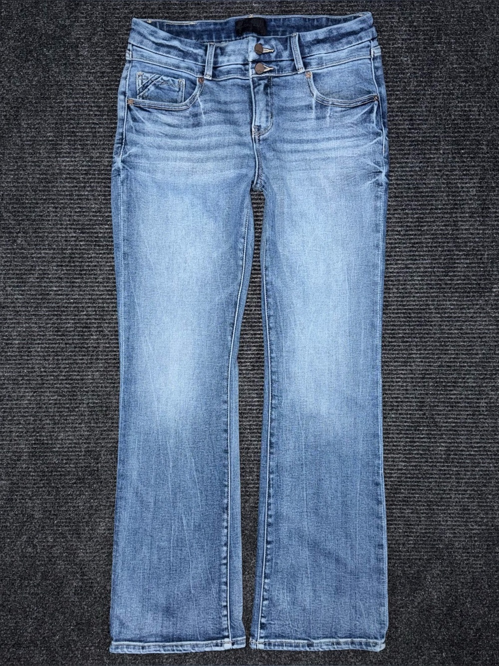 Buckle Black Fit No 53 Bootcut Stretch Jeans 29 x 32 Mid Rise BBW6814R EUC